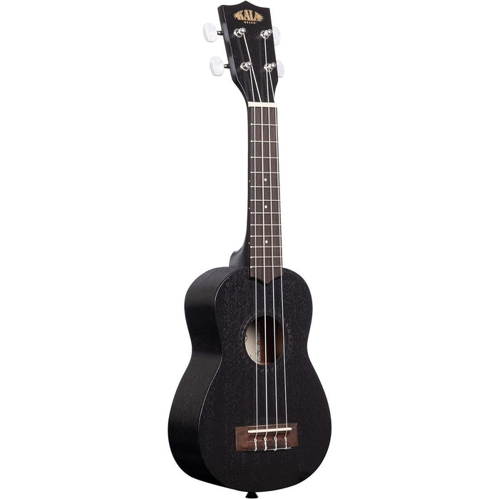 Kala Soprano Black Tenor Satin Mahogany Tenor Ukulele (KA-15T)