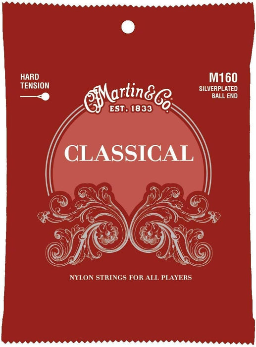 Martin M160 Classic Silverplated Hard Tension Ball End