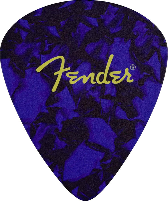 Fender Pick Shaped Leather Coaster Set, 4 Pack, Logo Design, Multi, Gift for Guitar Fans
