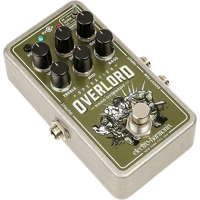 Electro-Harmonix Operation Overlord Allied Overdrive Pedal (OVERLORD)