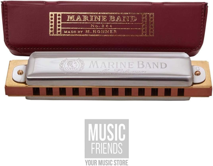 Hohner 1896BX Marine Band Classic Harmonica - Key of C