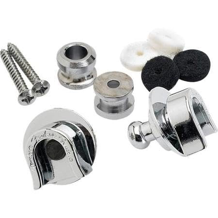 Fender Schaller Strap Locks Chrome - Pack of 2
