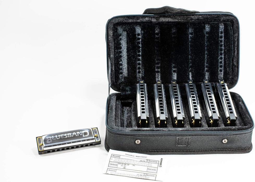 Hohner BluesBand Harmonica Set