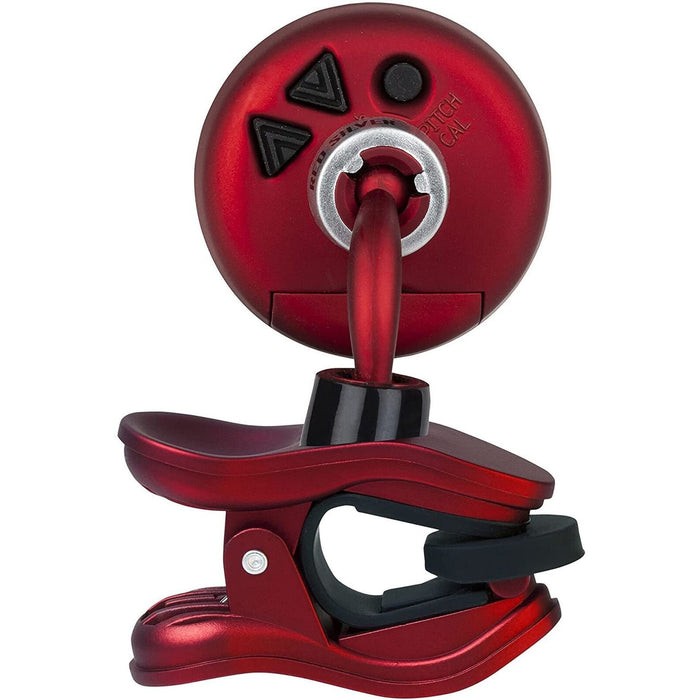 Snark Silver Snark Chromatic Tuner - Red