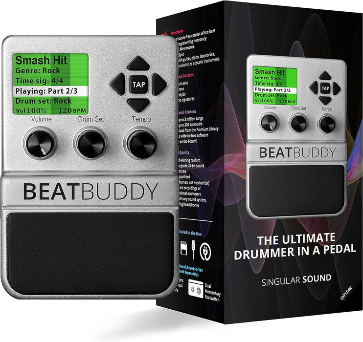 Singular Sound BeatBuddy the First Guitar Pedal Drum Machine