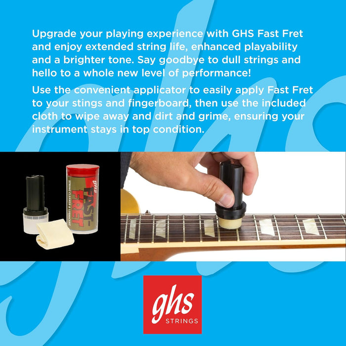 GHS Fast Fret Guitar String Cleaner and Lubricant