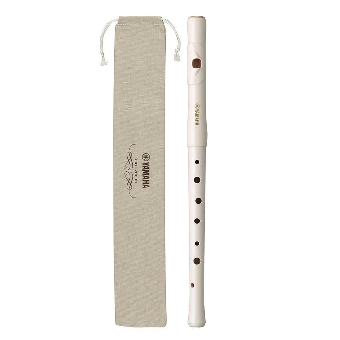 Yamaha YRF21 Fife - C Major, White, 2-Piece ABS Resin