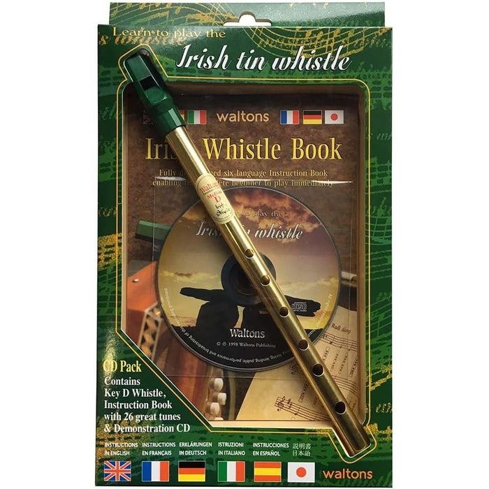 Waltons D Whistle CD Pack (1514M)