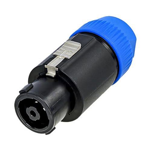 Neutrik NL8FC Speakon 8-Pole Plug, Black, Blue, 60.0 mm*35.0 mm*35.0 mm