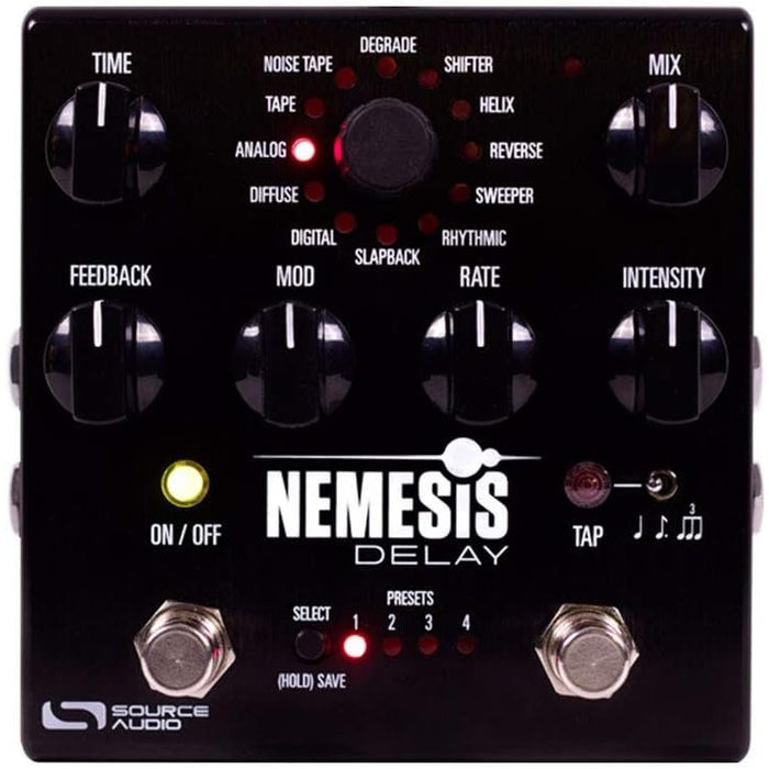 Source Audio SA260 Nemesis Guitar Delay Effects Pedal