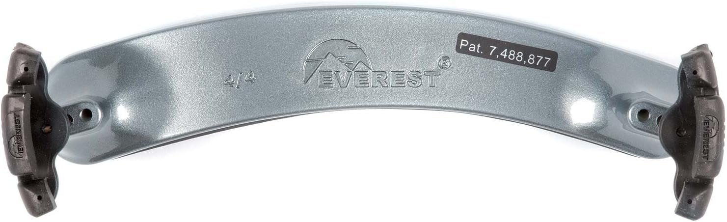 Everest Spring Collection Silver 4/4-3/4 Shoulder Rest Viola - 14" Adjustable to 13"