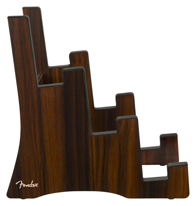 Fender Deluxe Wooden 3-tier Guitar Stand