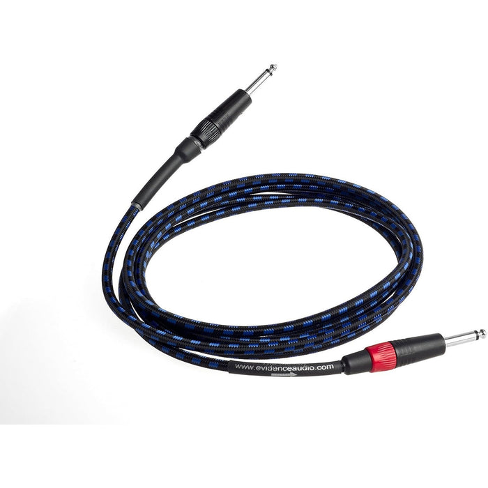 Evidence Audio 10ft/3.0m Melody Cable with Straight to Straight 1/4 inch Phone Plugs