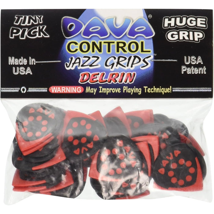 Dava Jazz Grip Delrin Picks - Bag of 36 Picks (9036)