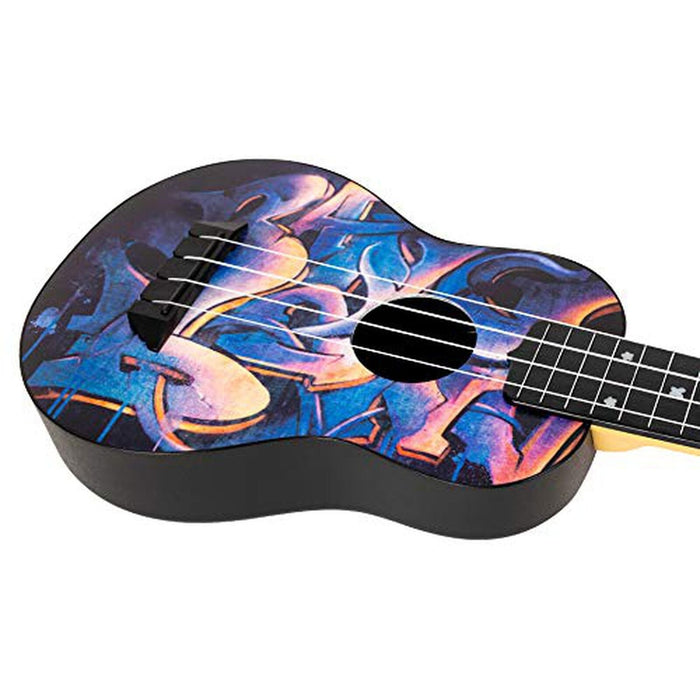 Flight Ukuleles Graffiti Travel Soprano Ukulele (TUS40)