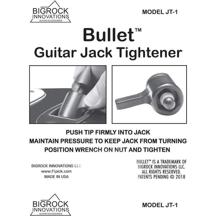 Allparts Bullet Guitar Jack Tightener