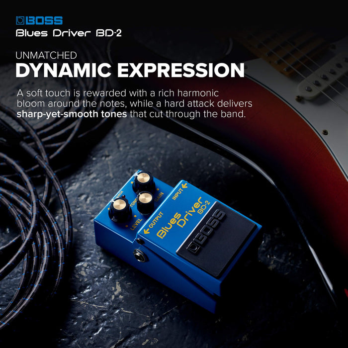 BOSS BD-2 Blues Driver Compact Overdrive Pedal