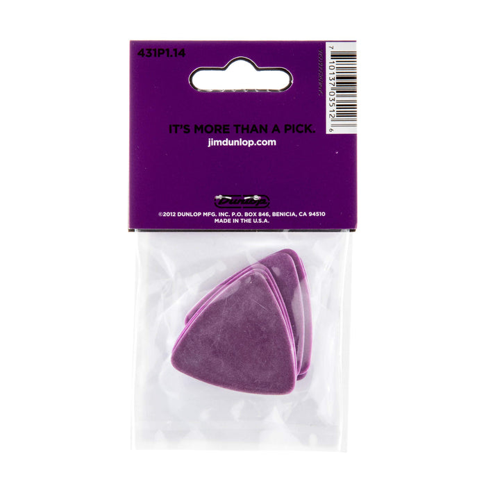 Jim Dunlop 431P1.14 Tortex Triangle Player Pack 6 Picks