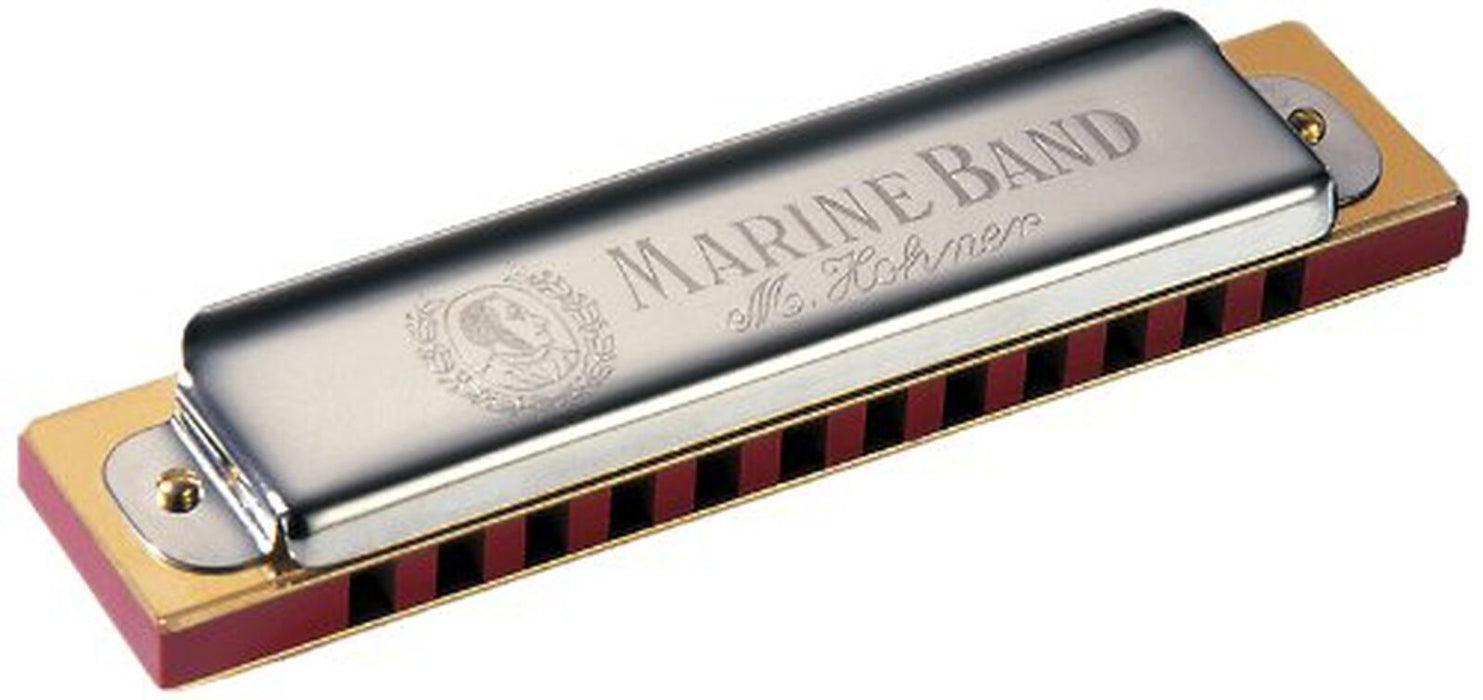 Hohner Marine Band 364 Diatonic 12-Hole Harmonica - Key of C (364-C)
