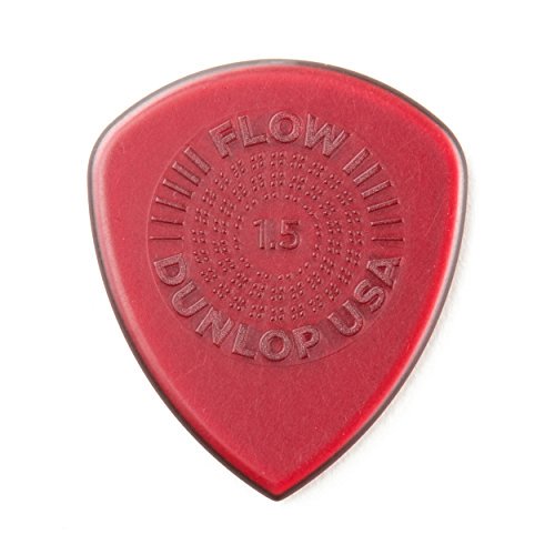 Jim Dunlop 549P1.50 Flow Guitar Picks, 1.5mm - Player Pack (6 Picks)