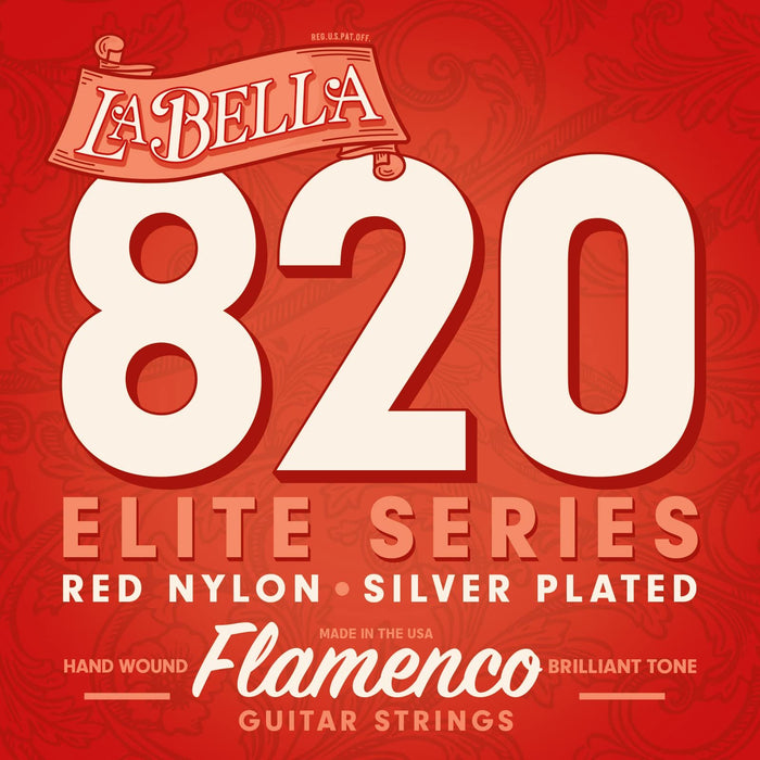 La Bella 820 Flamenco Nylon Guitar String Set