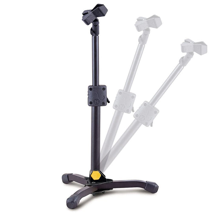 Hercules Stands Low Profile Straight Microphone Stand w/ EZ Mic Clip (MS300B)