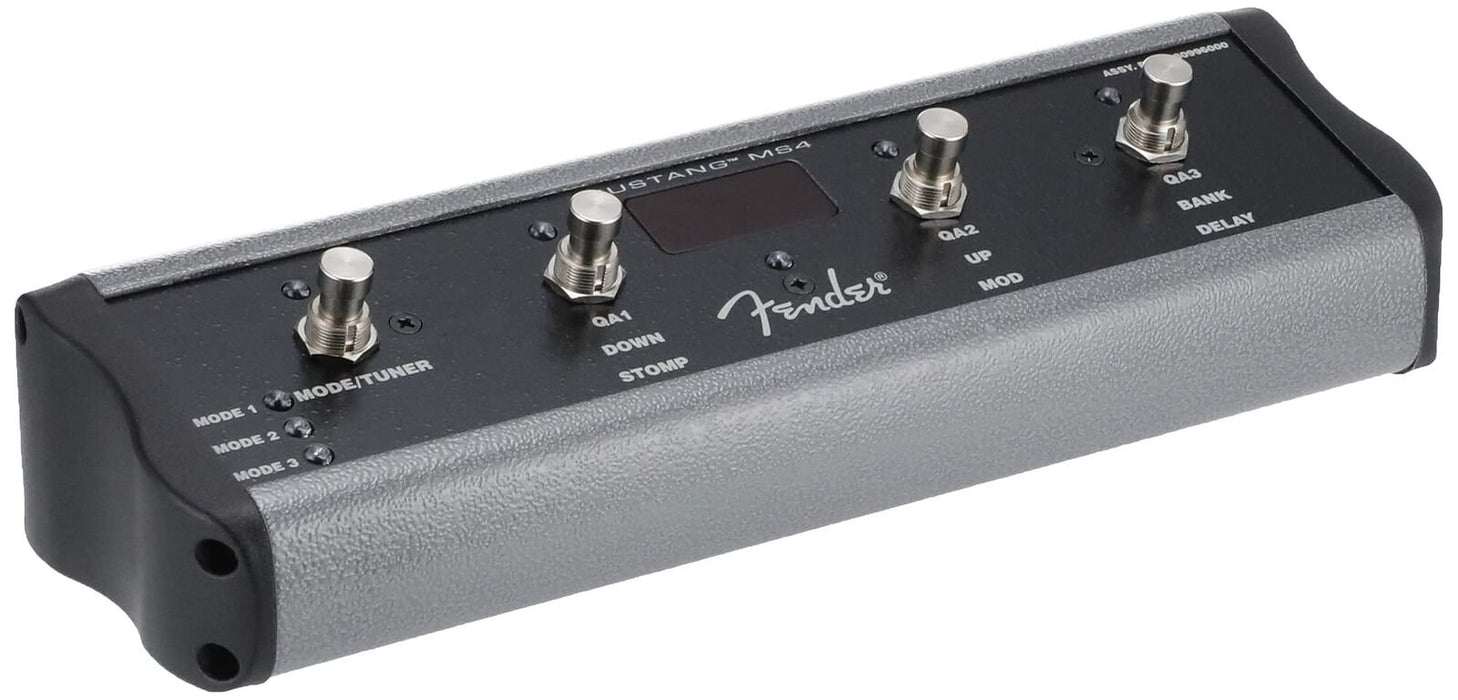 Fender 4-Button Footswitch - Mustang Series Amplifiers Black (008-099-6000)