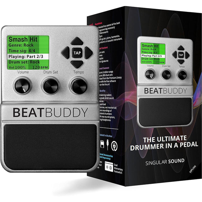 Singular Sound BeatBuddy the First Guitar Pedal Drum Machine