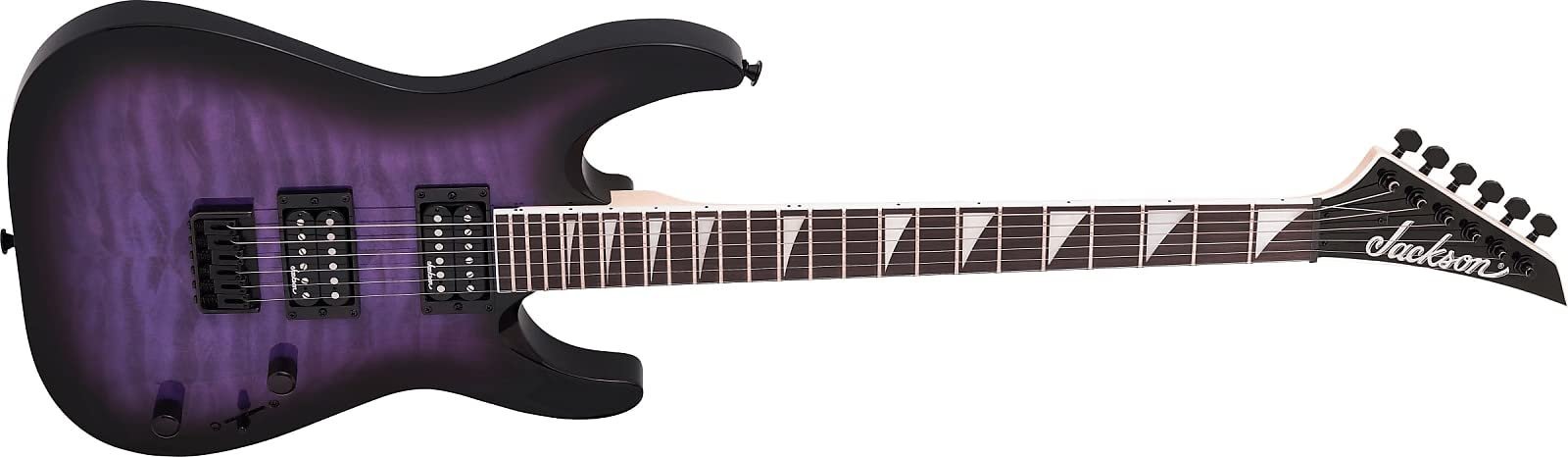 Jackson JS32Q DKA HT Trans Purple Burst Electric Guitar (2918809592)