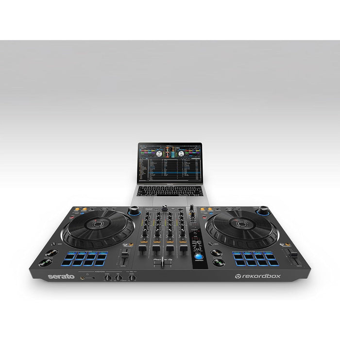 Pioneer DJ 4-Deck Graphite  Rekordbox and Serato DJ Controller (DDJ-FLX6-GT)