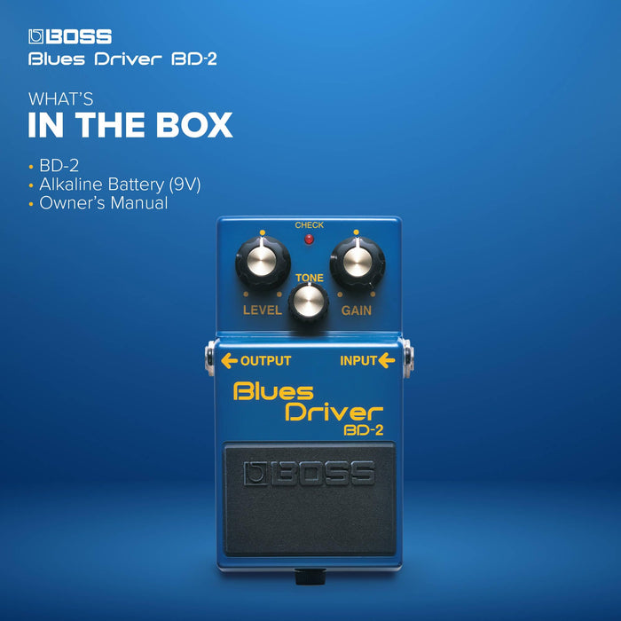 BOSS BD-2 Blues Driver Compact Overdrive Pedal