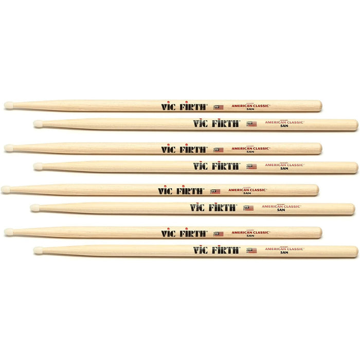 Vic Firth American Classic Drumsticks 4-Pair Value Pack (Various Packs Available)