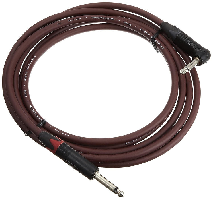 Evidence Audio 10ft/3.0m Forte Cable with Right to Straight 1/4 inch Phone Plugs