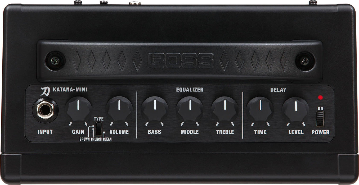 BOSS Ktn-Mini Katana Portable Guitar Amplifier - Battery Powered, Compact Go-Anywhere Amp