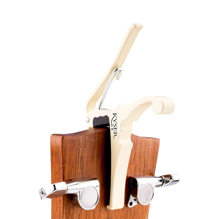 Fender x Kyser Quick-Change Electric Guitar Capo (Olympic White)