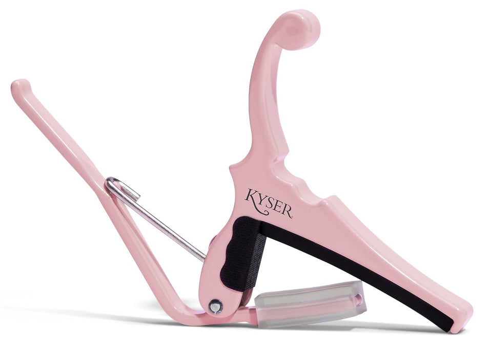 Fender x Kyser Quick-Change Electric Guitar Capo (Shell Pink)