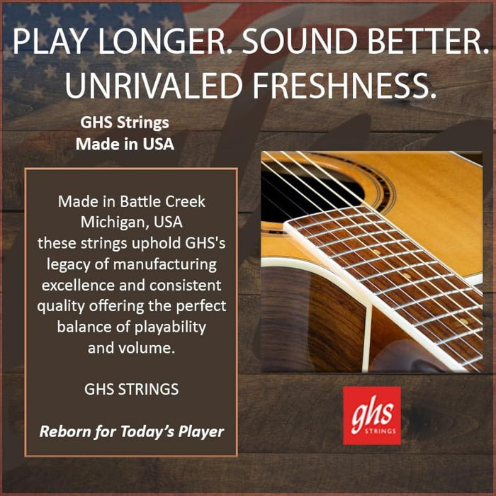 GHS VNL 12 - 54 Light Vintage Bronze Acoustic String Set