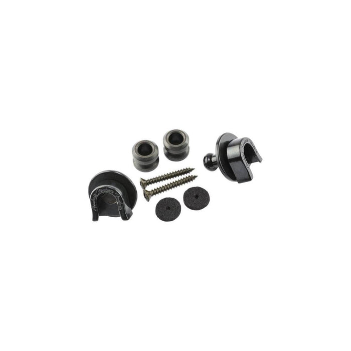Fender SECURITY STRAP LOCKS Guitar Strap Holding System Set Black