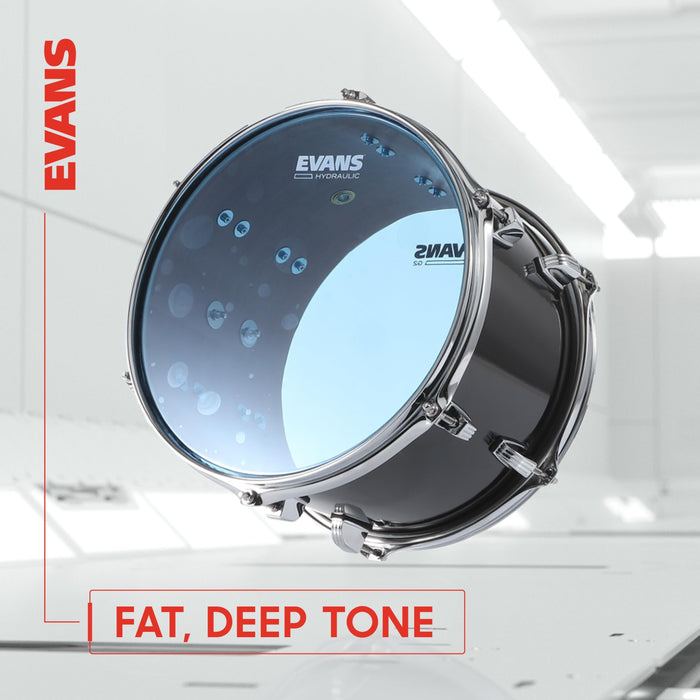 Evans Bass Drum Heads - BD22HR - 22-Inch Hydraulic Red Bass Drum Head