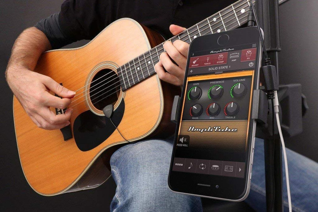 IK Multimedia iRig Acoustic Guitar Microphone/Interface for iOS and Mac