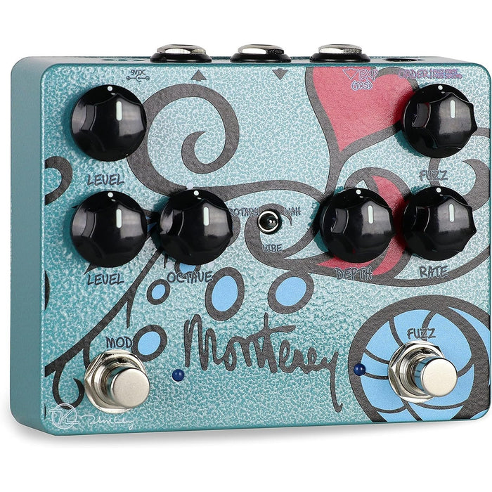 Keeley Monterey Fuzz Vibe rotary autowah pedal