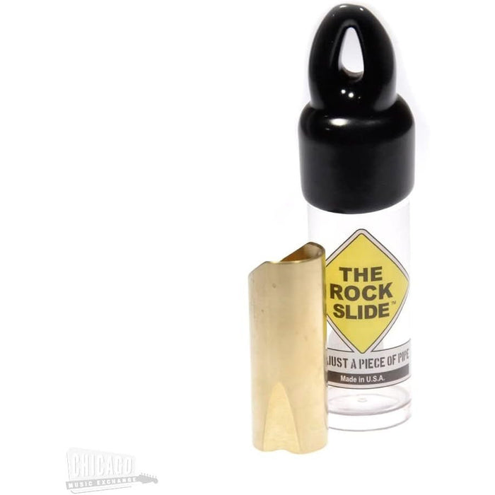 The Rock Slide Polished Brass Slide - Medium