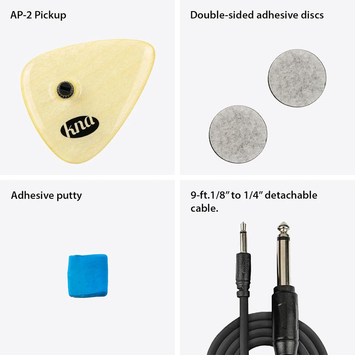 KNA AP-2 Acoustic Guitar Pickup with Volume Control