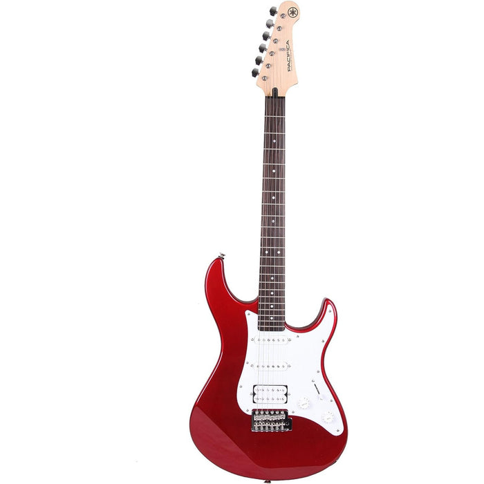 Yamaha Pacifica 012 – Full Size Electric Guitar with Tremolo Arm and 6 Steel Strings – Red Metallic