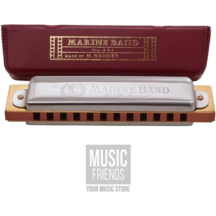 Hohner 1896BX Marine Band Classic Harmonica - Key of C (USED)