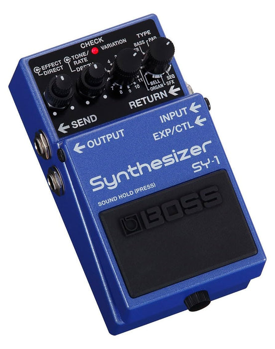 BOSS SY-1 Synthesizer Guitar Pedal - 121 Polyphonic Sounds