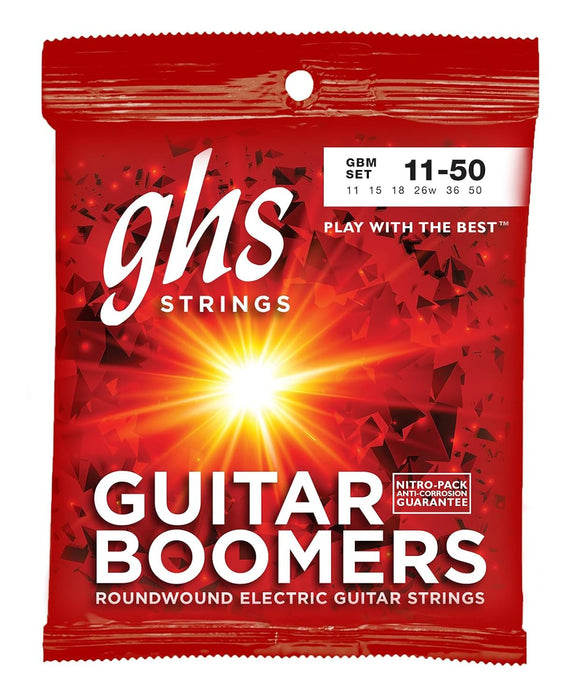 GHS GBM Boomers Electric Guitar String Set - Medium 11-50