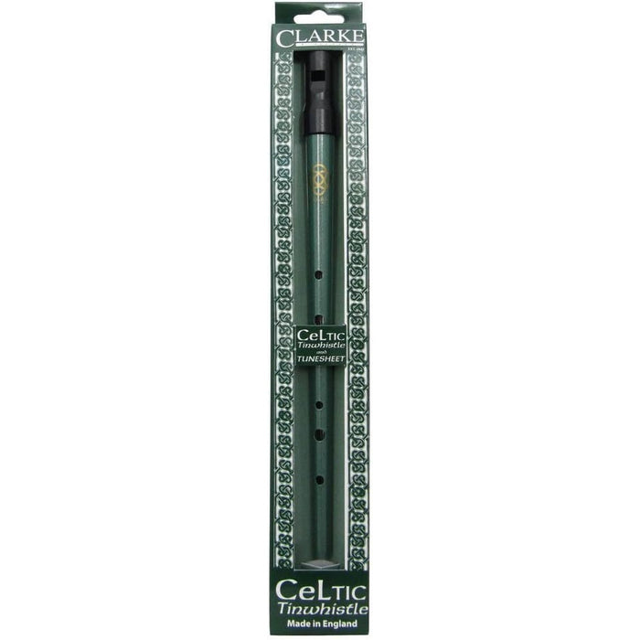 Clarke Tinwhistle CWD Celtic D Whistle - Dark Green