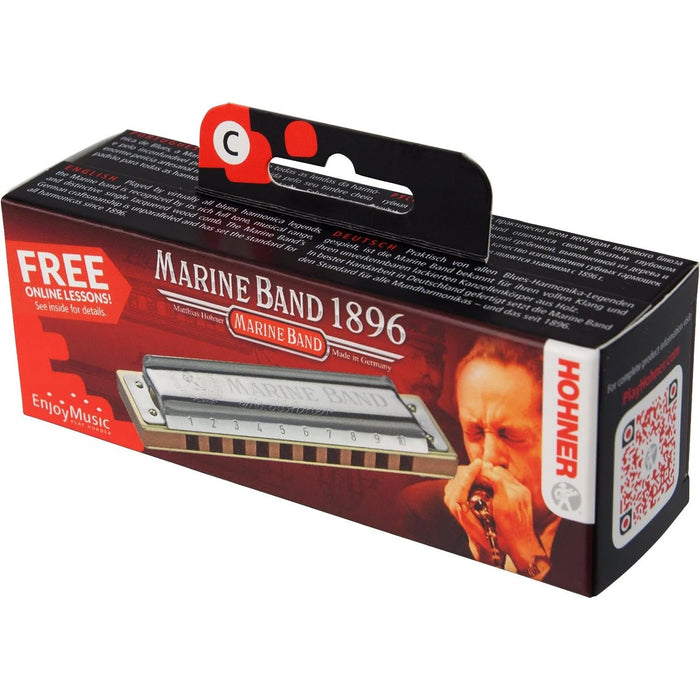 Hohner 1896BX Marine Band Classic Harmonica - Key of C