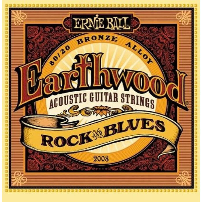 Ernie Ball Earthwood 2008 Rock and Blues Acoustic Guitar Strings